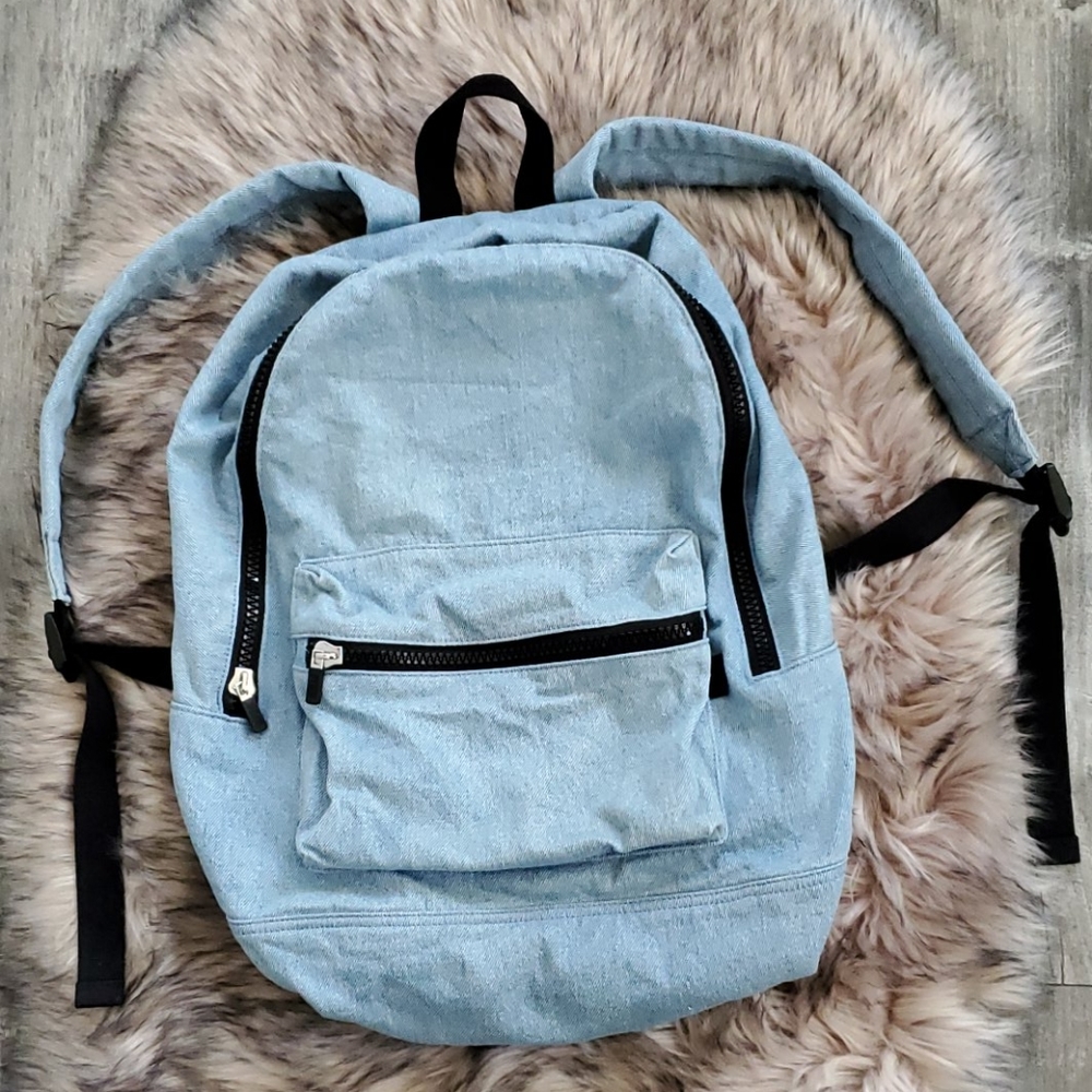 VS PINK Denim Backpack